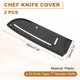 thumbnail image 2 of Cubierta de cuchillo universal Uxcell, funda protectora de cuchillo para guardia de hoja de cuchillo para cocina, comedor 7" 2, 2 of 7