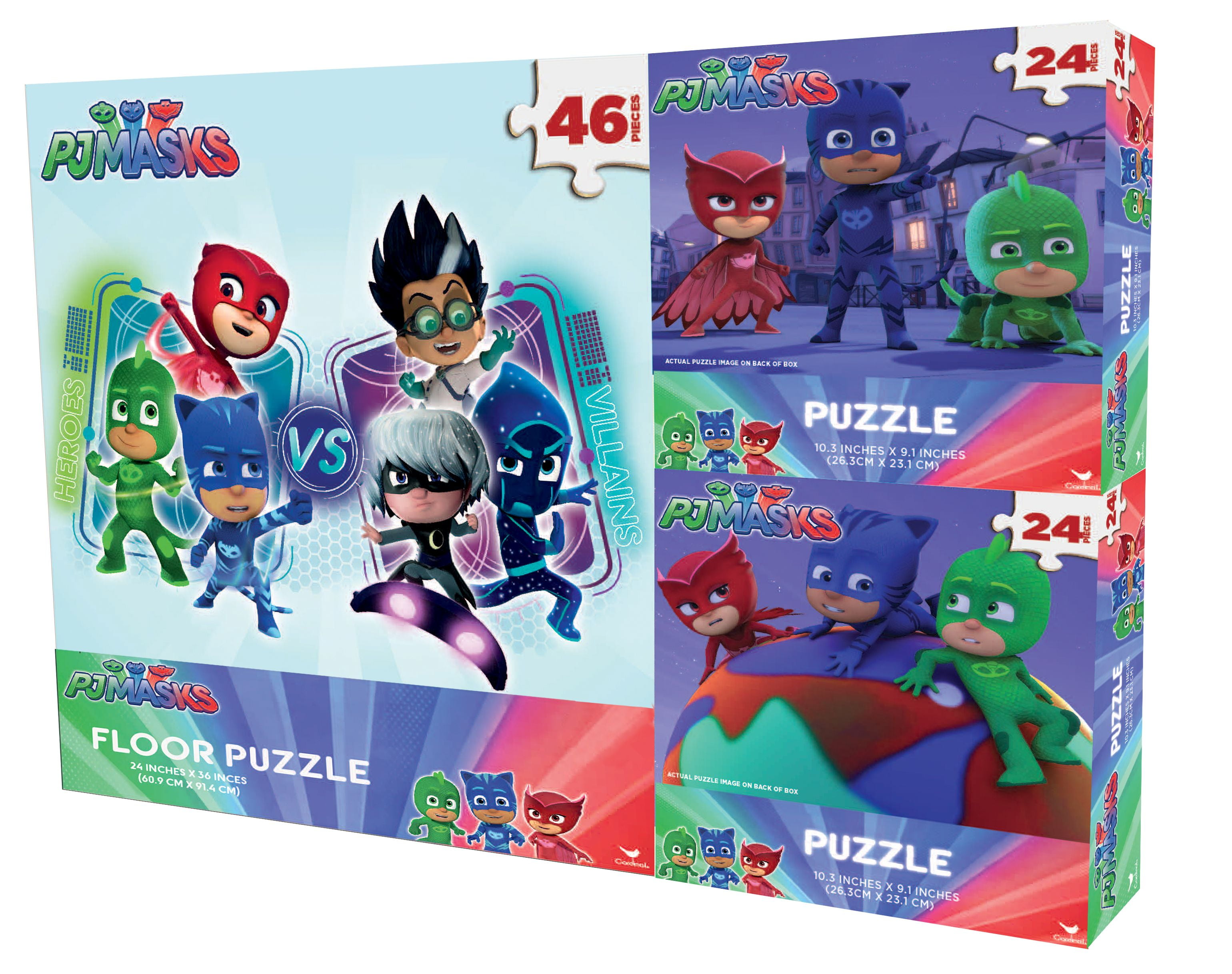 Disney's PJ Masks 3Pack Puzzle Bundle
