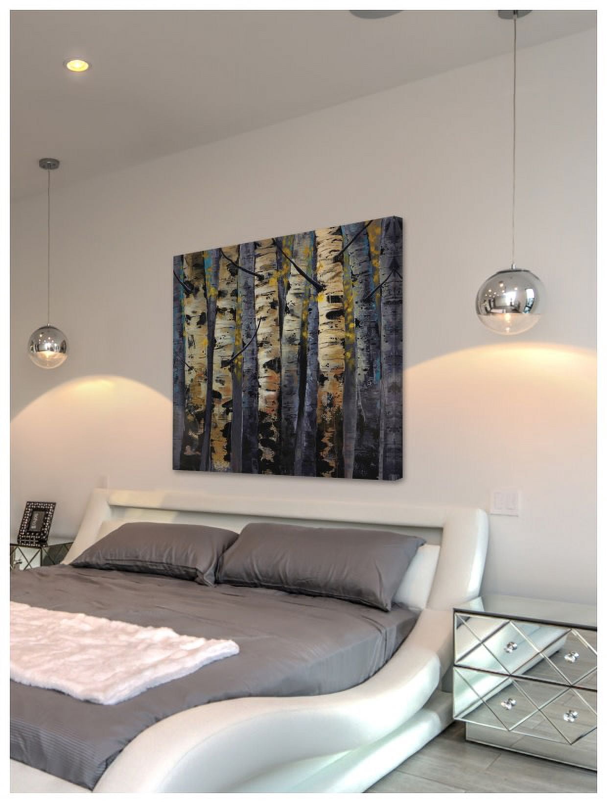 "Gold Infusion I" Painting Print on Wrapped Canvas