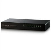 IO DATA Network Hub / LAN Hub / Switching Hub Giga Compatible / 8 Ports / Power Saving ETG-ESH08K2B