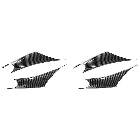 4PCS Inner Door Pull Handle Inside Cover Protect Case for 3/4 Series F30 F35 2012-2018