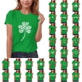 thumbnail image 1 of MKOSPLRT T-Shirts de la Saint-Patrick pour Enfants 3-15 Ans Manches Courtes Coupe Ample T-Shirts Col Rond T-Shirts Graphiques Légers Hauts de Sortie, 1 of 6