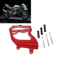 thumbnail image 4 of Protecteur de Chaîne, Couverture de Pignon de Moto Haute Résistance Résistante au Sable pour Modification de Moto Noir, Rouge, Or, Vert, 4 of 8