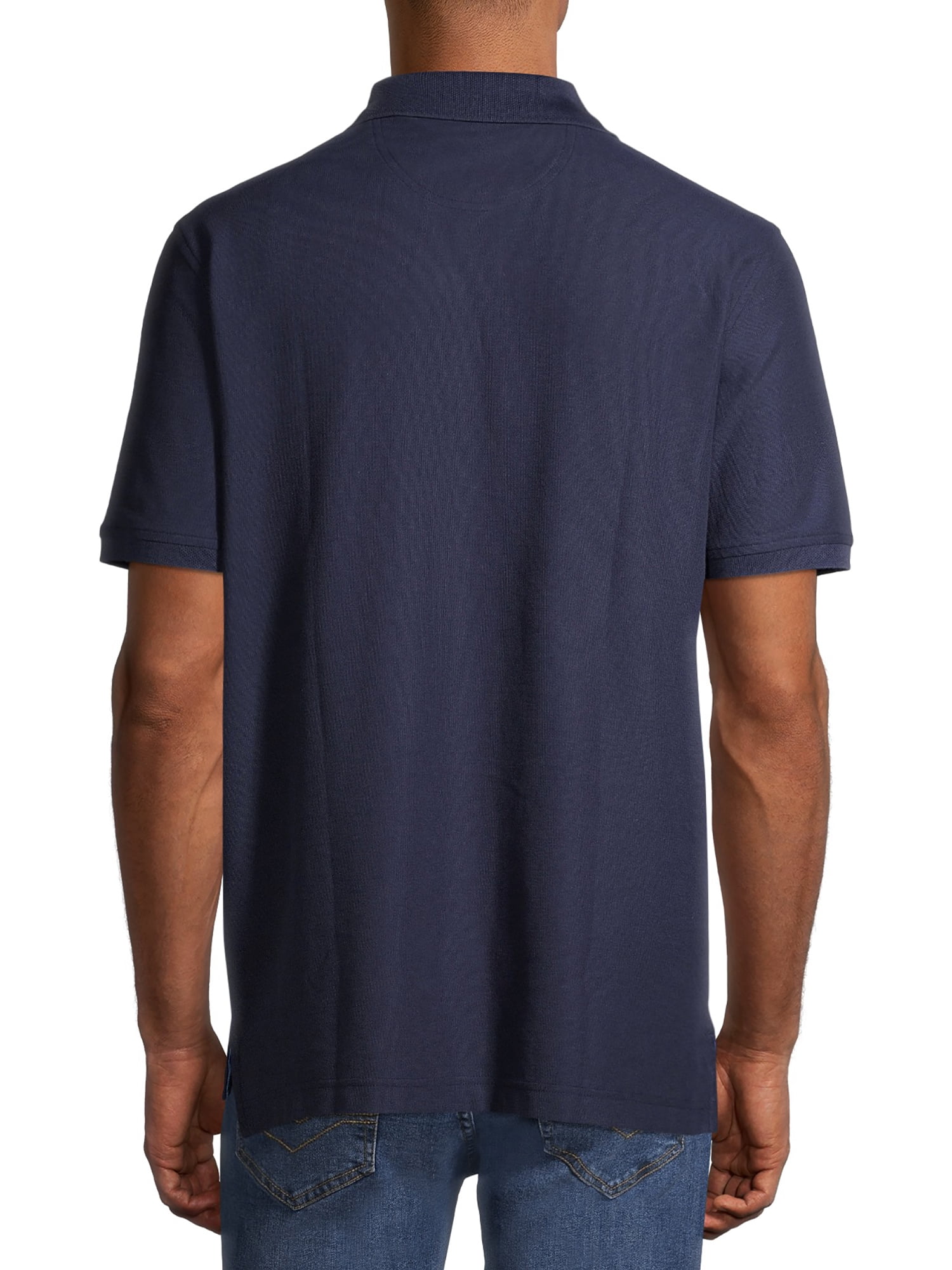IZOD Men's Advantage Performance Comfort Stretch Solid Polo Shirt
