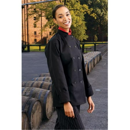 Uncommon Threads 0475-0103 Napa Ladies Coat in Black - Medium