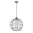 thumbnail image 5 of Innovations Lighting  Ballston Lake Placid - 1 Light 16" Cord Hung Pendant Matte Black, 5 of 5