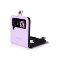 thumbnail image 4 of Funda para Samsung Galaxy Z Flip 4 Estuche de Cuero PU Tipo Cartera con Ranuras para Tarjetas y Cierre Magnético, 4 of 5