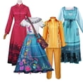 thumbnail image 2 of Encanto Dolores Madrigal Disfraz de Cosplay Dolores Vestidos de Cosplay para Mujeres Adultas Fiesta de Carnaval de Halloween HCAL-006, 2 of 5