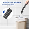 thumbnail image 7 of 2026 New Disposable Toilet Brush Set with Holder, 14 Refill Heads, Cleaning Wand System, Black, Portable Bathroom Toilet Cleaning Tool, 7 of 7
