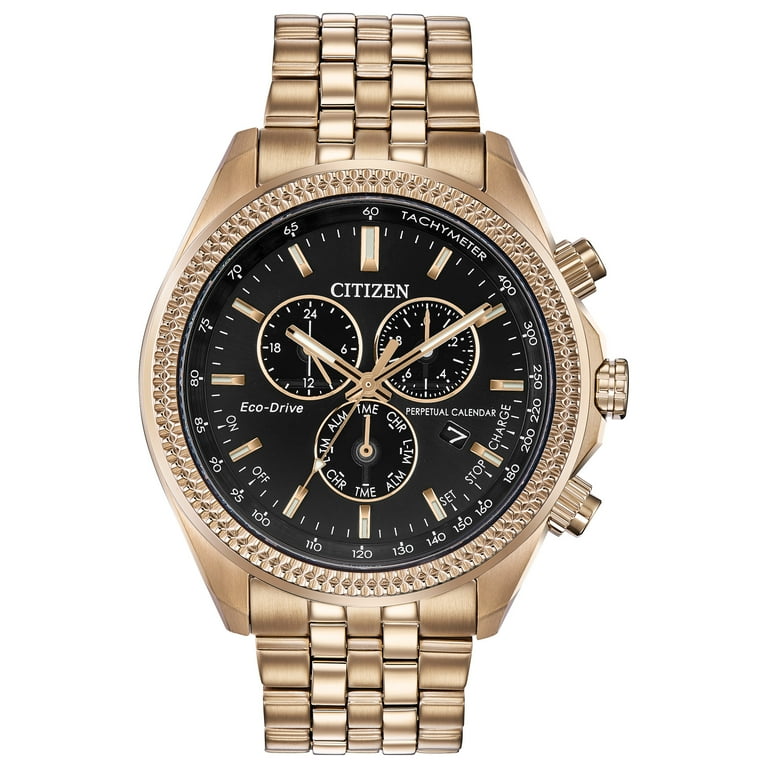 Citizen Men's Eco-Drive Rose Gold-Tone Perpetual Calendar