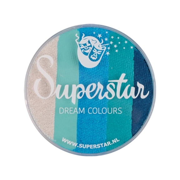 Superstar Face Paint - Ice Ice Baby 906, Hypoallergenic, Gluten Free & Cruelty Free - Child Friendly, Great for Fairs, Carnivals, Party & Halloween Painting (45 gm)