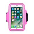thumbnail image 1 of Waterproof Phone Arm Strap Cover for Phones Under 6.2" Adjustable Shoulder Strap and Key Pocket （rose Red）, 1 of 3