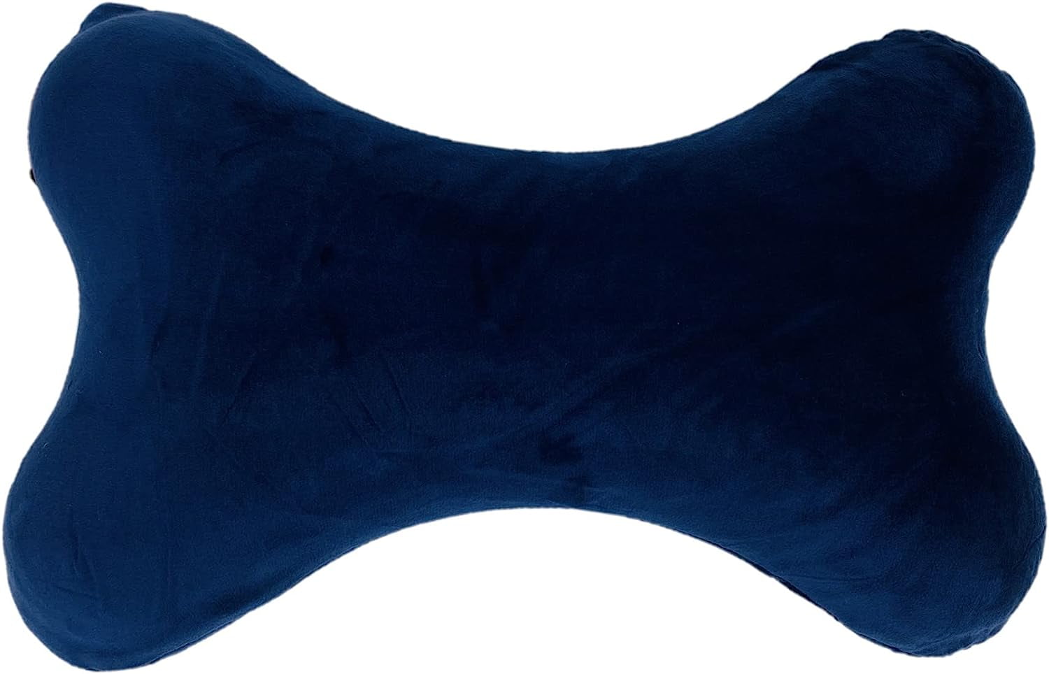 2Pk Dog Bone Shaped Travel Neck Pillows With Washable Removable Case