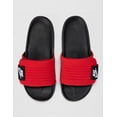thumbnail image 5 of Nike Men's Offcourt Adjust Slides Sport Sandal, University Red/White-Black, 7, 5 of 6