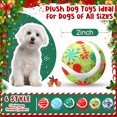 thumbnail image 2 of Pelotas de tenis Christmas Squeaky para perros Sosation, paquete de 60, 2 of 6