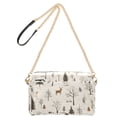 thumbnail image 2 of FORMRS Women Crossbody Purse with Chain Strap Vegan Leather Shoulder Handbag, Beige Christmas Forest, 2 of 7
