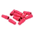 thumbnail image 3 of Cubierta De Polvo Macarena Casquillo De Válvula De Presta Aleación De Aluminio 10 Piezas Rojo, 3 of 6