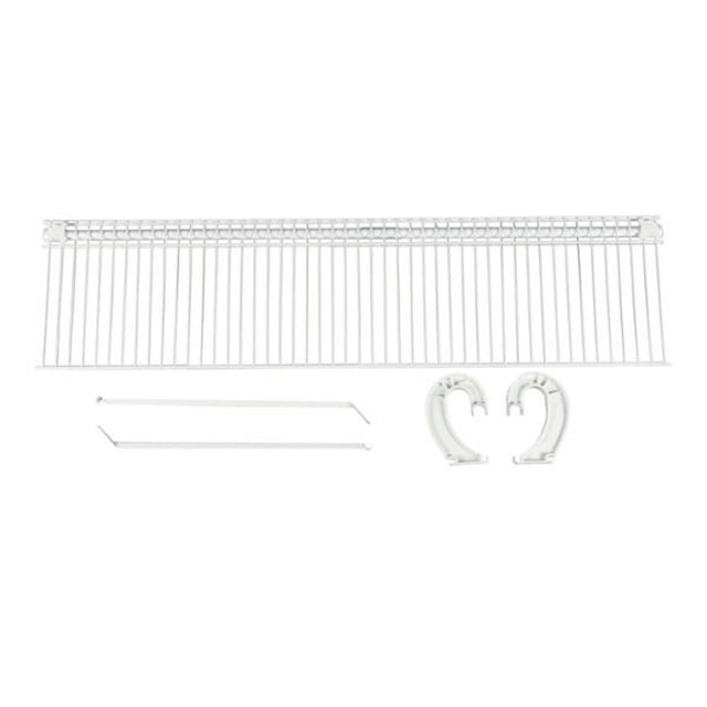 repisa para lavandería closetmaid 121.92 x 30.48 cm blanco