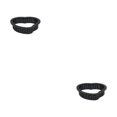 thumbnail image 1 of Transemion 1/2/3/5 Cake Mold Mousse Circle Perforated Ring Decorating Tool Dessert DIY Non-Stick Bakeware Muffin Household Kitchen Heart 2PCS, 1 of 6
