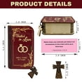 thumbnail image 5 of Wooden Bible Verse Box for Couples Marriage Prayer, Faith-Based Devotional Cards for Love, Forgiveness, Christian Gift for Husband & Wife, 5 of 5