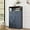 Blue, variant on Black Storage Cabinet with Drawers and Shelves, Freestanding Black Kitchen Pantry, Floor Storage Cabinet Hutch Cupboard for Dining, Living Room, Home Office
