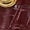 Burgundy, variant on Women Metal Buckle Embossed Loafers Spring Summer Thick Sole Versatile Heightening Faux Leather Shoes, Burgundy