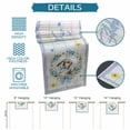 thumbnail image 6 of Table Runner - 72 Inch Long, Watercolor Easter Kitchen Dining Table Runner Dresser Scarves, Cute Rabbits Flower Wreath Eggs Bow Plaid Farmhouse Decor for Coffee Tables Wedding Party Banquet, 6 of 8