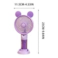 thumbnail image 3 of EGNMCR Fan, Ceiling Fan, Desk Fan, Portable Fan Handheld Mist Fan Portable Small Handheld Rechargeable Mist Fan Suitable For Travel Home Office And Outdoor Use Humidifying fan, 3 of 6