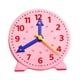 thumbnail image 2 of Reloj didáctico para niños, material didáctico para la educación infantil, juguete educativo de matemáticas para niños. Rosa, 2 of 9