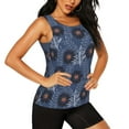 thumbnail image 2 of Lsque Sunflowers Printed Workout Tank Tops for Women, Athletic Sports Tank Tops, Compression Sleeveless Dry Fit Shirts,Sleeveless Yoga Shirt-Medium, 2 of 9