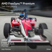 Acer Nitro 24.5” Full HD (1920 x 1080) Gaming Monitor, AMD FreeSync Premium Technology, 200Hz, 1ms (VRB), Black, KG251Q X0biip