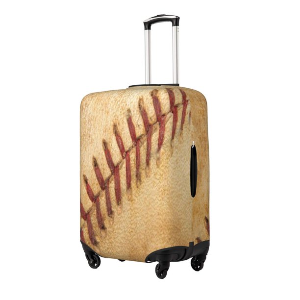Fotbe Vintage Baseball Funda Protectora para Equipaje, Antirrayones y Resistente a la Suciedad, Compatible con Maletas de 18 a 32 Pulgadas-Small