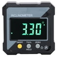 thumbnail image 1 of Digital Angle Finder High Accuracy Magnetic Inclinometer Box Electronic Protractor 4x90°, 1 of 1