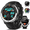 Deep Black, variant on GPS Smart Watch(Answer/Make Call), Smartwatch for Men Women, 1.43"HD AMOLED Display, Fitness watch with 170+ Sport Modes, IP68 Waterproof/Pedometer, Activity Tracker for Android iOS
