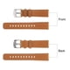 thumbnail image 4 of Rápido Desenganche Auténtico Cuero Reloj Banda 20mm Ancho Flor Vaca Cuero Reloj Correa para Hombres y Mujeres, Claro Marrón y Plata Tono, 4 of 8
