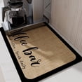 thumbnail image 1 of Super Antiskid Large Kitchen Absorbent Draining Mat Super Absorbent Draining Coffee Dish Drying Mat Quick Dry Bathroom Drain Pad, 1 of 5