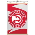 thumbnail image 3 of NBA Atlanta Hawks - Logo 20 Wall Poster with Wooden Magnetic Frame, 22.375" x 34", 3 of 4