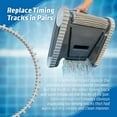 thumbnail image 4 of 2X for Dolphin Machine Cleaner 9985006-R2 Drive Belt Gray Tire,2x Cleaner drive belt,Gray, 4 of 6