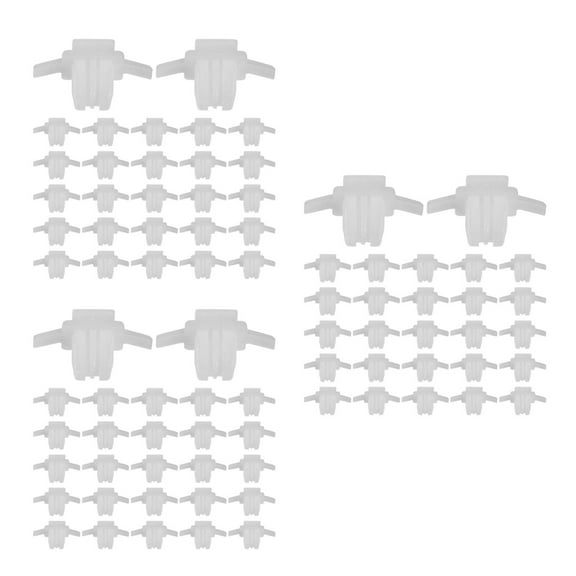 OUNONA 150 pcs  Car Clip Replacement And Bumper Holder Clips Automotive Arch Wheel Mudguard Buckle Bumper Fasteners For Cars Wheel Arch Door Trim Clip