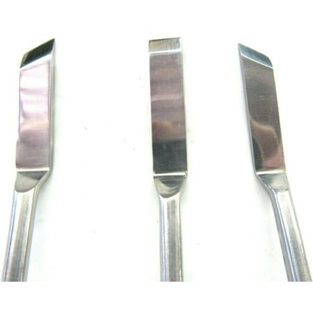 

3pc Dog Leg Chisels Wood Carving Relief Cabinet Pattern Makers RAMELSON