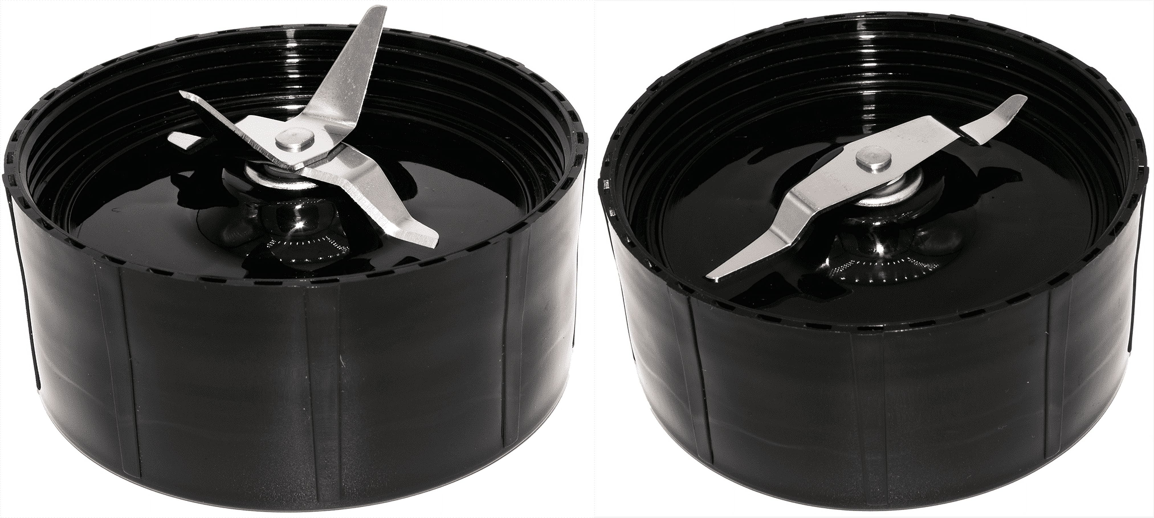 Pack De 2 Cuchillas Cruzadas De Repuesto Para Licuadora Magic Bullet MB-1001 - Color Negro
