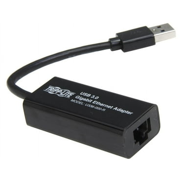 Tripp Lite U336-000-R USB 3.0 to Gigabit Ethernet Adapter, 10/100/1000