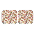 thumbnail image 7 of Goofa Pineapple Flower Pattern 2 Piece Car Windshield Sun Shade Foldable | Front Windshield Shade for Sun, Heat and UV Rays | Sunshade for Car Front Window-Small, 7 of 7