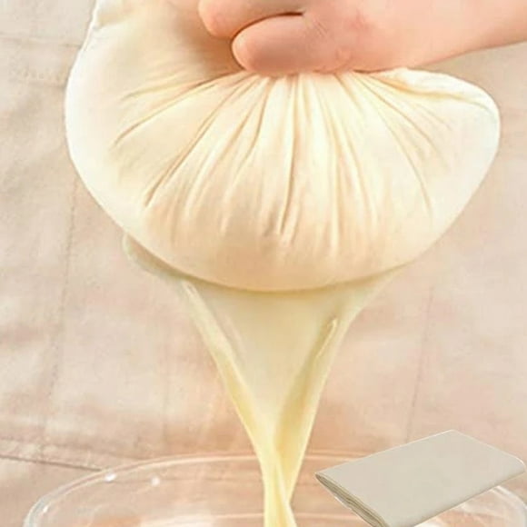 PTOOTP 2Ud Paños De Queso Beige Para Colar Leche Yogur Y Caldos Uso Doméstico Práctico