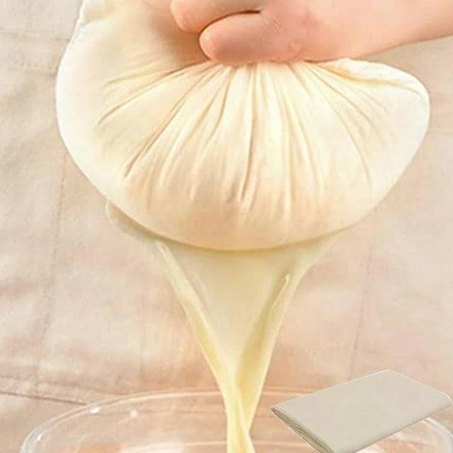 PTOOTP 2Ud Paños De Queso Beige Para Colar Leche Yogur Y Caldos Uso Doméstico Práctico