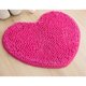 thumbnail image 4 of Alfombra Mullida Felpudo Baño de Microfibra de Bebé Oficina Hogar Corazón Elegante Organizador 50x60cm Baoblaze Alfombra de baño de microfibra, 4 of 8