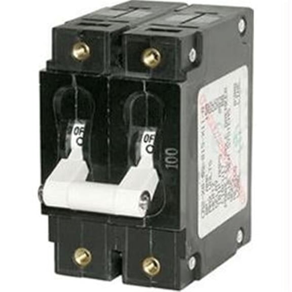 Blue Sea  C-Series Double Pole Circuit Breaker - 50A