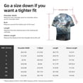 thumbnail image 5 of Fotbe Fantasy Swan Yacht Design Camisa Estampada de Manga Corta para Hombre, Casual de Verano, Estilo Playero, Sin Arrugas-Large, 5 of 5