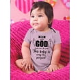 thumbnail image 2 of This Baby Is Way Too Perfect Bodysuit Infant -Smartprints Designs,  24 Months, 2 of 4