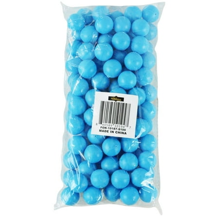 3/4 Mini Ping Pong / Table Tennis / Beer Pong Round Blue Balls - 19mm -